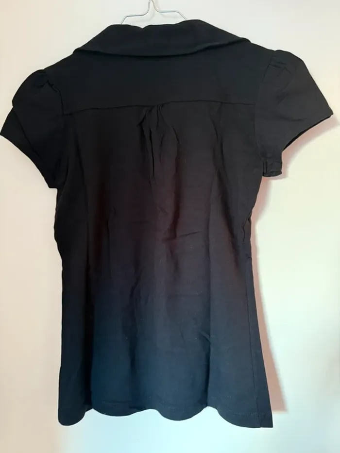 Polo noir - photo numéro 5