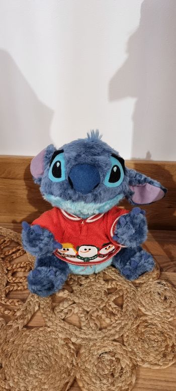 Peluche Stitch Noël | Disney Store