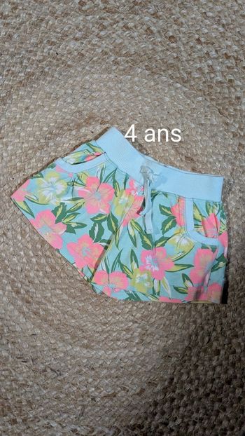Short été fille - 4 ans