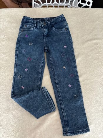Jeans doublé hiver 110 5 ans