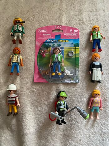 Playmobil lot personnages divers