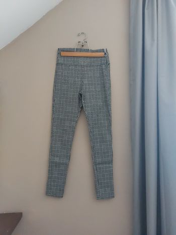 Pantalon imprimé motif prince de Galles