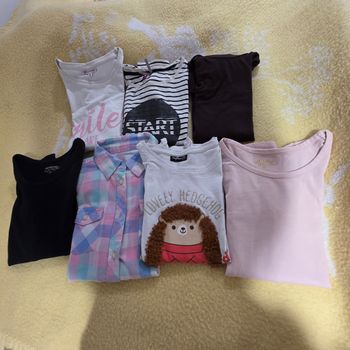 Lot t-shirts ML fille 10ans 