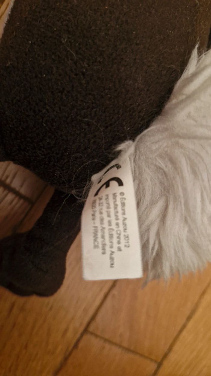 Peluche le loup Auzou - photo numéro 5