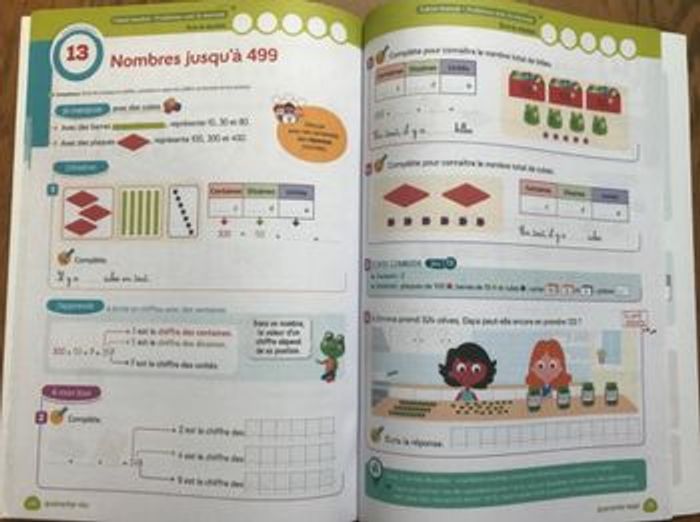 Les Maths avec Léonie CE1 - Pédagogie de Singapour - Fichier de l'élève - photo numéro 3