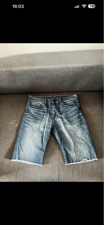 Bermuda en jean
