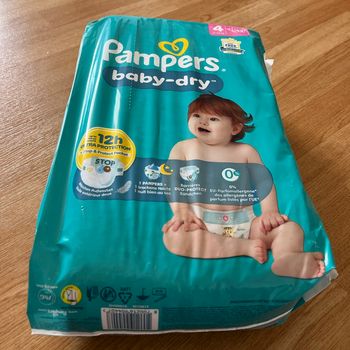 Couche Pampers Taille 4 43 couches