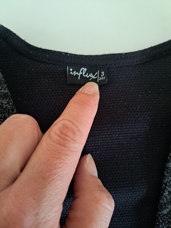 Gilet métallisé fille 3 ans TBE - photo numéro 9