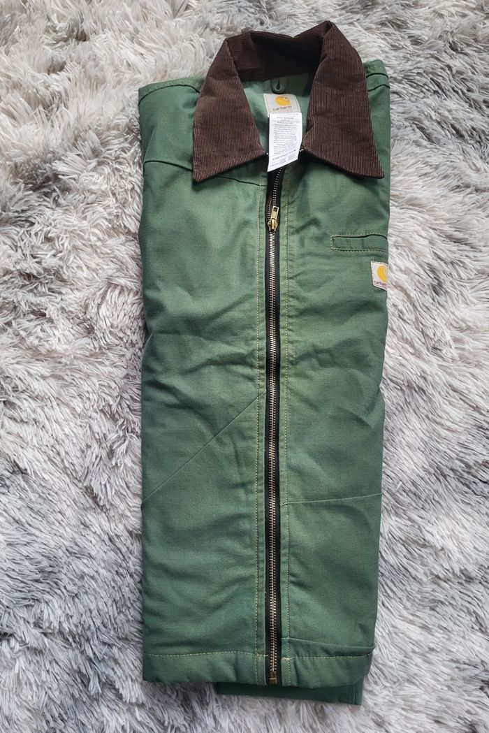 💎 Veste Carhartt Rework Unique - Vert Forêt - Taille L - Neuve 💎 - photo numéro 7