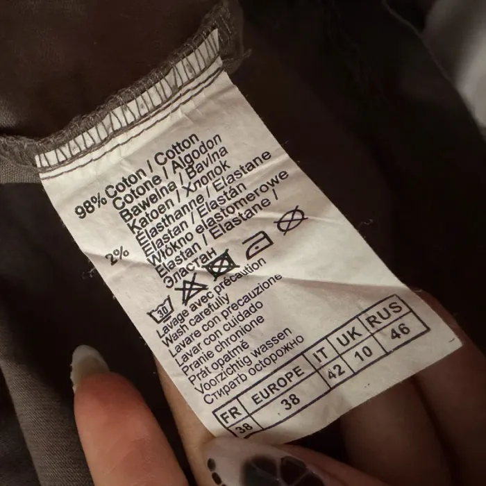 Robe moulante unie en coton - photo numéro 4