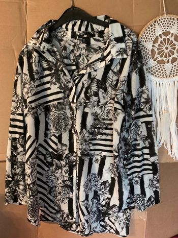 Veste chemise H&M (noir), S / 36 / 8 (154)