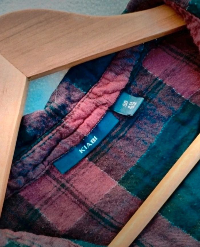 Chemise manches longues à carreaux - photo numéro 5