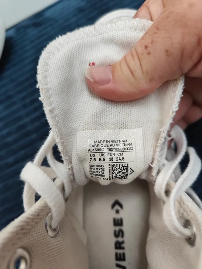 Converse plateforme made with love - photo numéro 9
