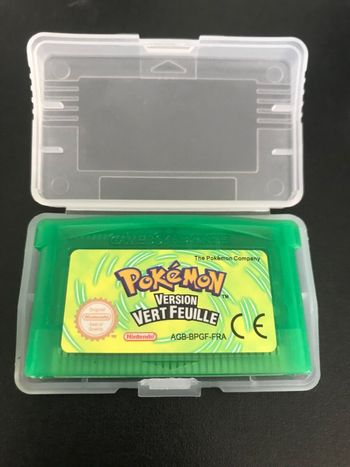 Jeux pokemon version Rouge Feu pour Game Boy Advance Gameboy GBA