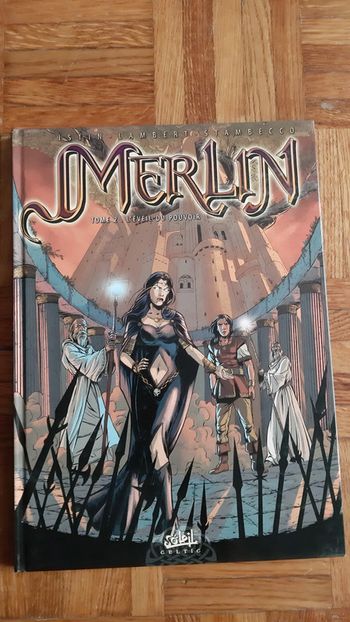 BD Merlin tome2  l'éveil du pouvoir