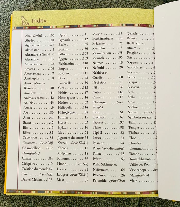 Mon 1er dictionnaire de l’Egypte + coffret neuf j’écris mon prénom en égyptien - photo numéro 7