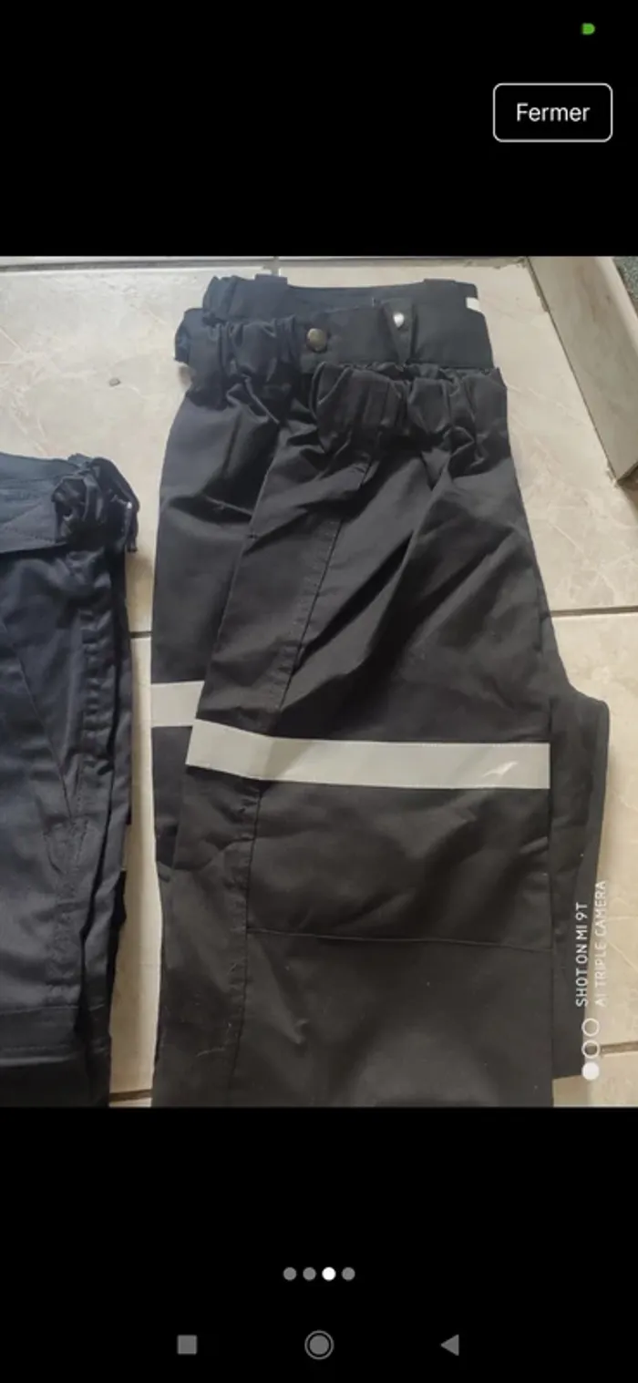 Lot pantalon sécurité 44 - photo numéro 3