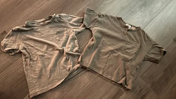 Lot 2 t shirts manche courte