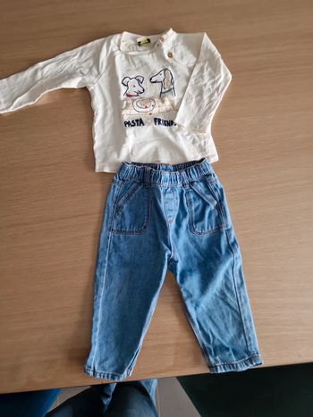 Ensemble jean et haut tao