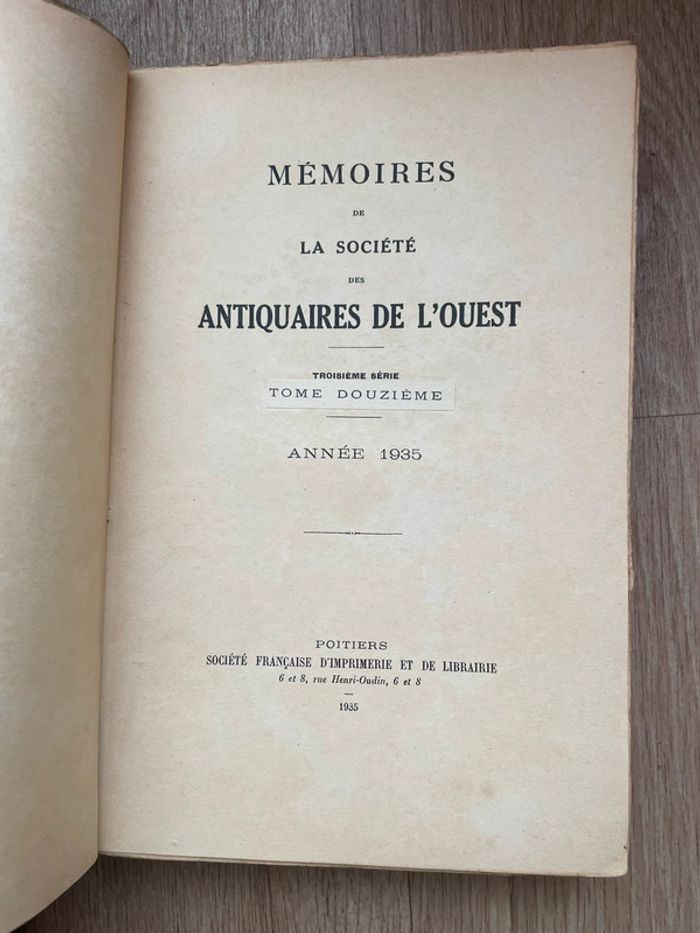 La société Antiquaires de l’ouest 1935 - photo numéro 4