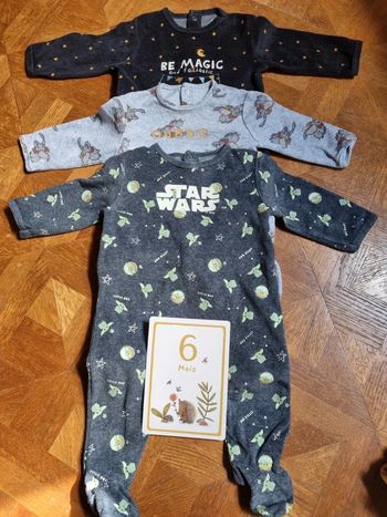 Lot 3 pyjamas hiver