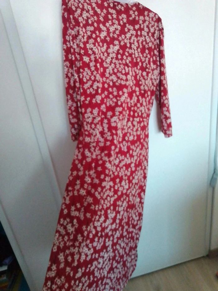 Robe longue Kiabi (bordeaux), XL / 42 / 14 - photo numéro 4