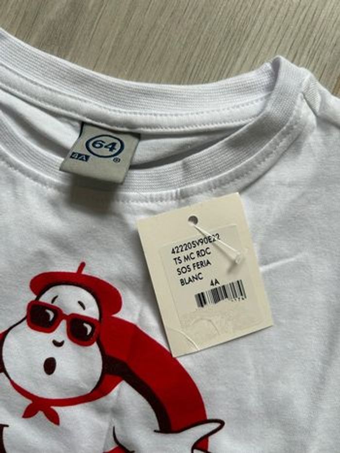 T-shirt SOS féria 64 4 ans - photo numéro 3