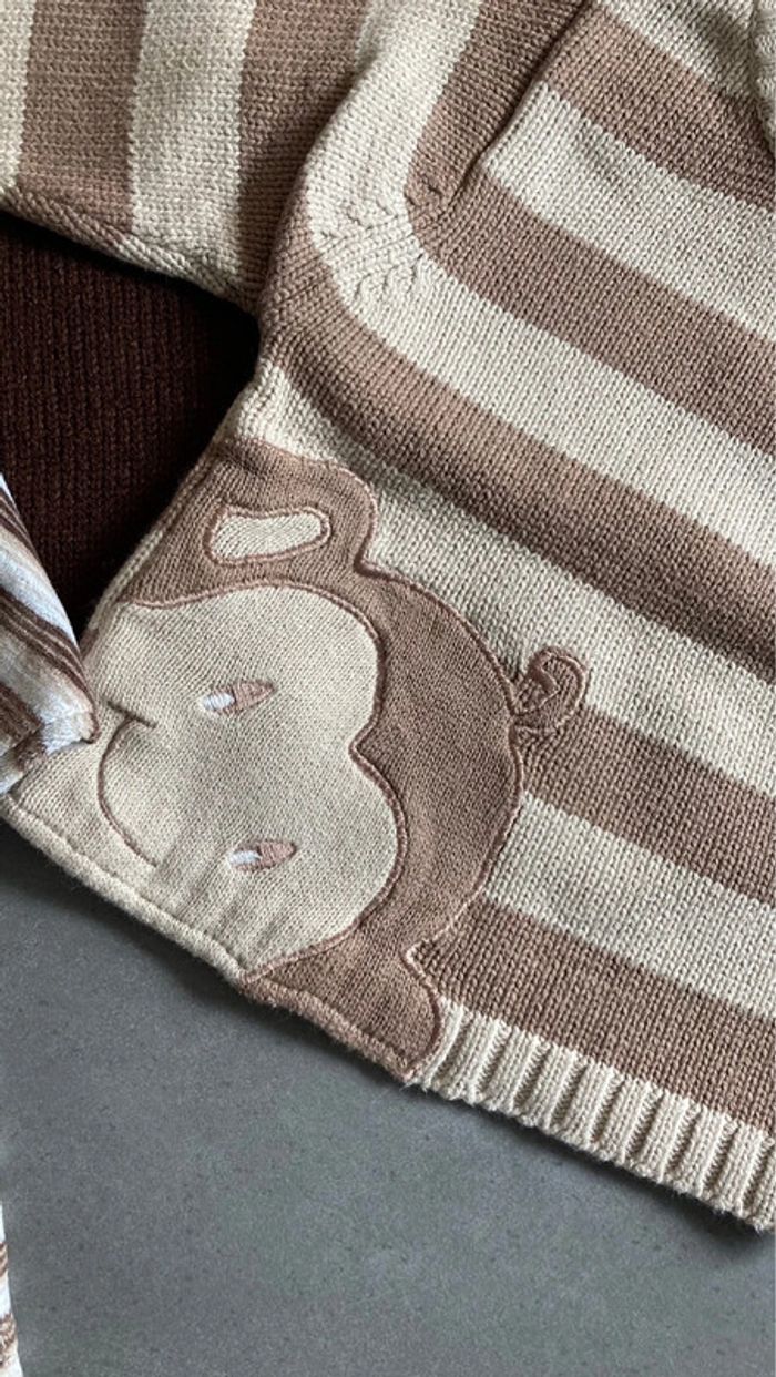 Lot ensemble pull sweat vêtement 6 mois garçon - photo numéro 3