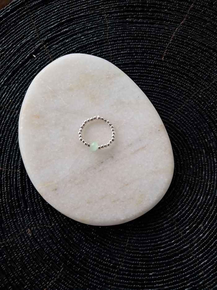 Bague vert d'eau - photo numéro 3