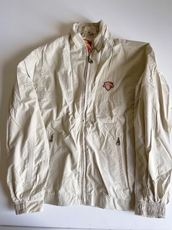 Veste courte beige K-Way « Golf » vintage taille (grand) S - photo numéro 5