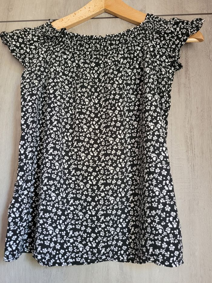 Chemise fleurie taille 14/16 ans Gémo - photo numéro 3
