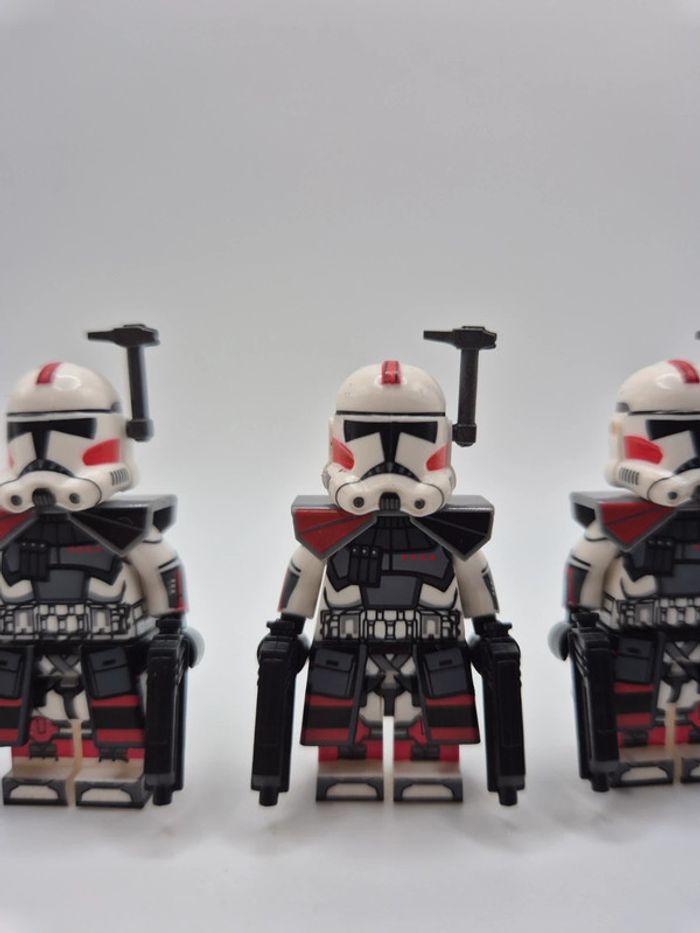 Figurines type lego 4 clones Arc Troopers star wars - photo numéro 2