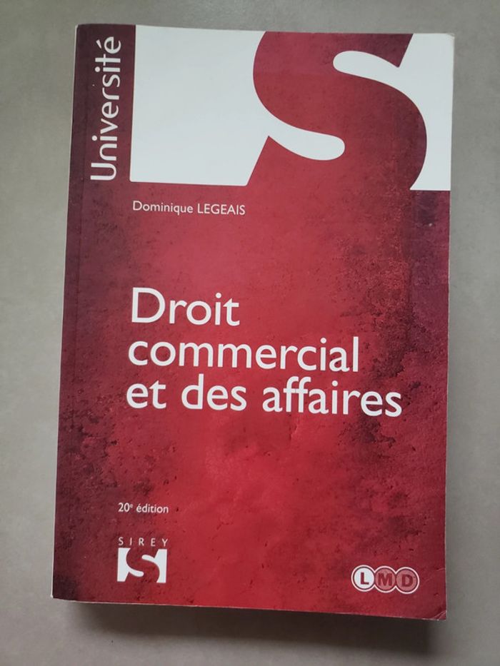 Droit commercial et des affaires 20e édition