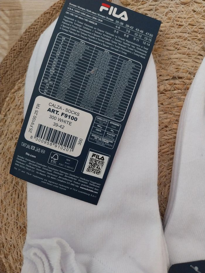 Lots chaussettes Fila Homme - photo numéro 3