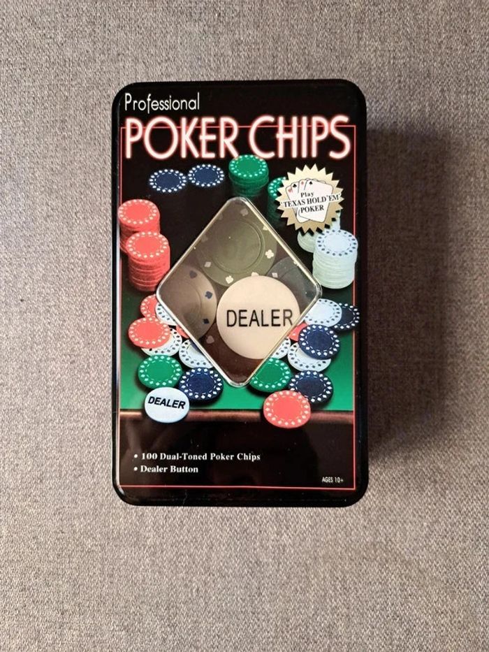Jeu Poker 100 jetons