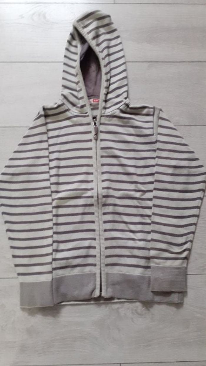 Gilet zippé garçon 10 ans