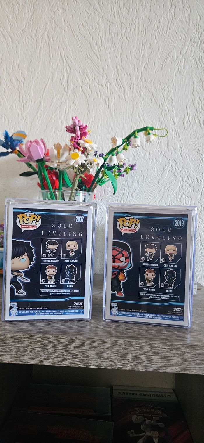 Funko Pop Tusk limited édition et Sung Jinwoo limited édition - photo numéro 2