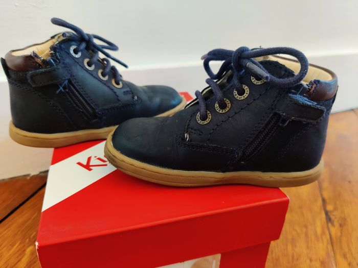 Chaussures Kickers Tackland bleu marine t21 - photo numéro 5