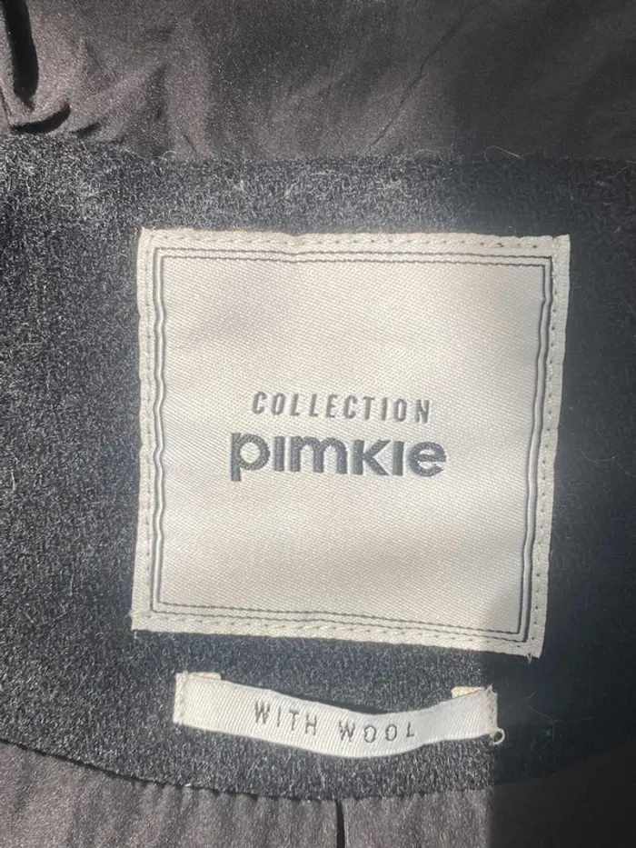 Veste parka par-dessus à capuche 43%laine XS 34 Pimkie - photo numéro 5