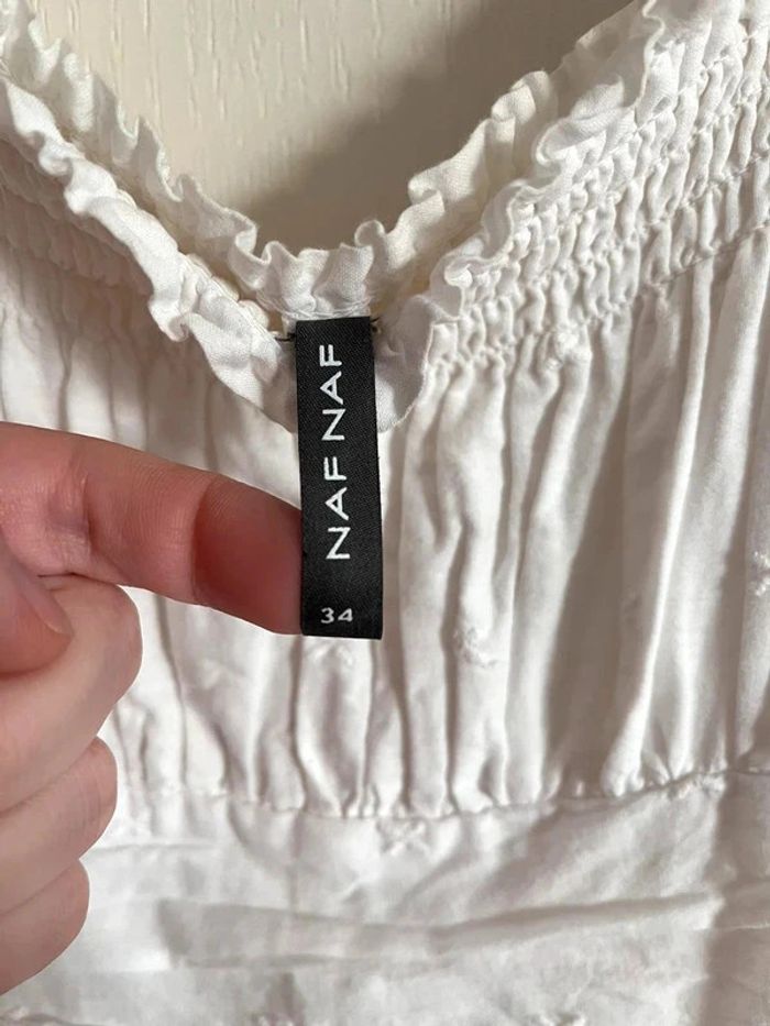 Robe blanche Naf Naf 34 - photo numéro 5