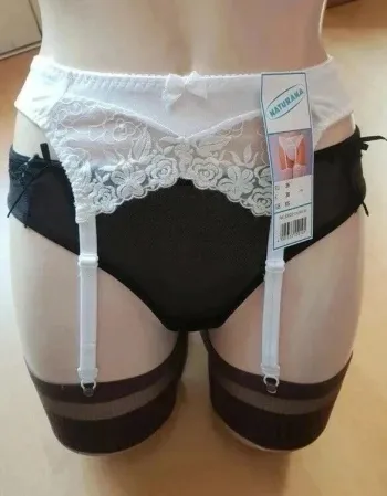 Porte-jarretelle T38,40,42 - Lingerie taille S,M,L