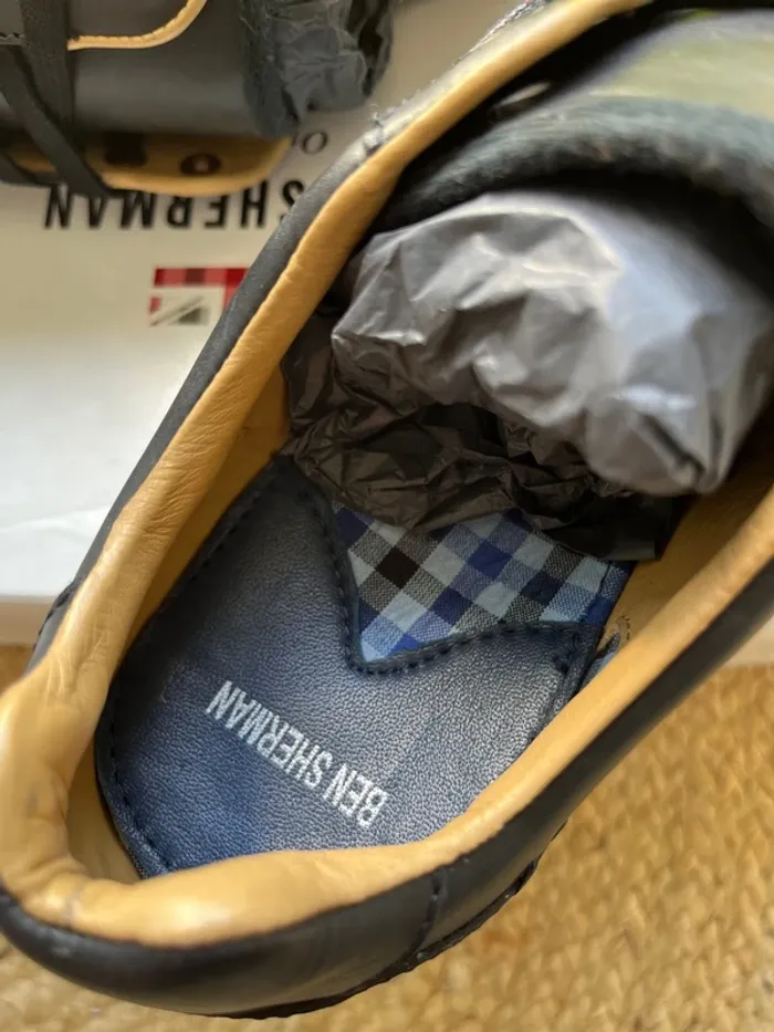 Sneakers homme Ben Sherman 42 cuir noir - photo numéro 8