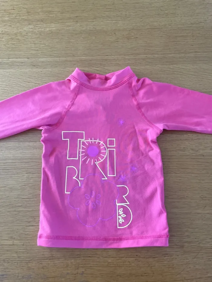 T-shirt uv 12 mois fille