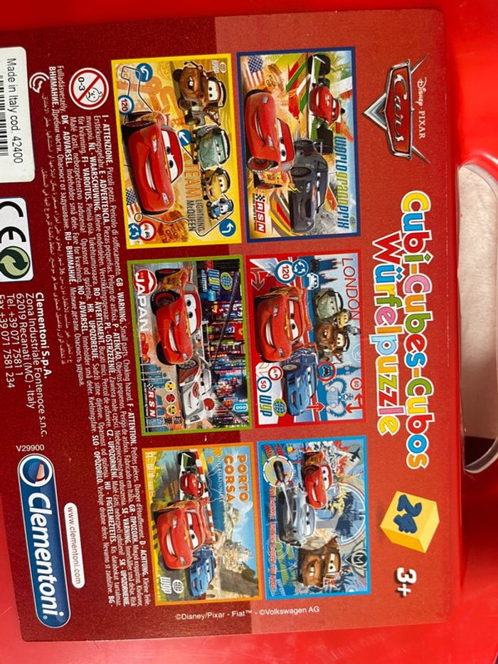Puzzle cubes cars - photo numéro 2