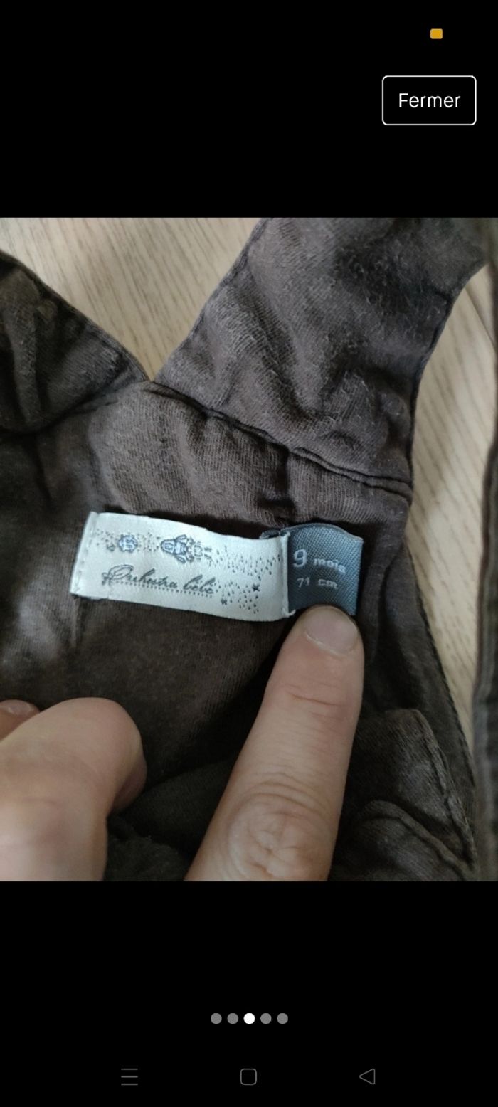 Ensemble salopette tee shirt - photo numéro 2