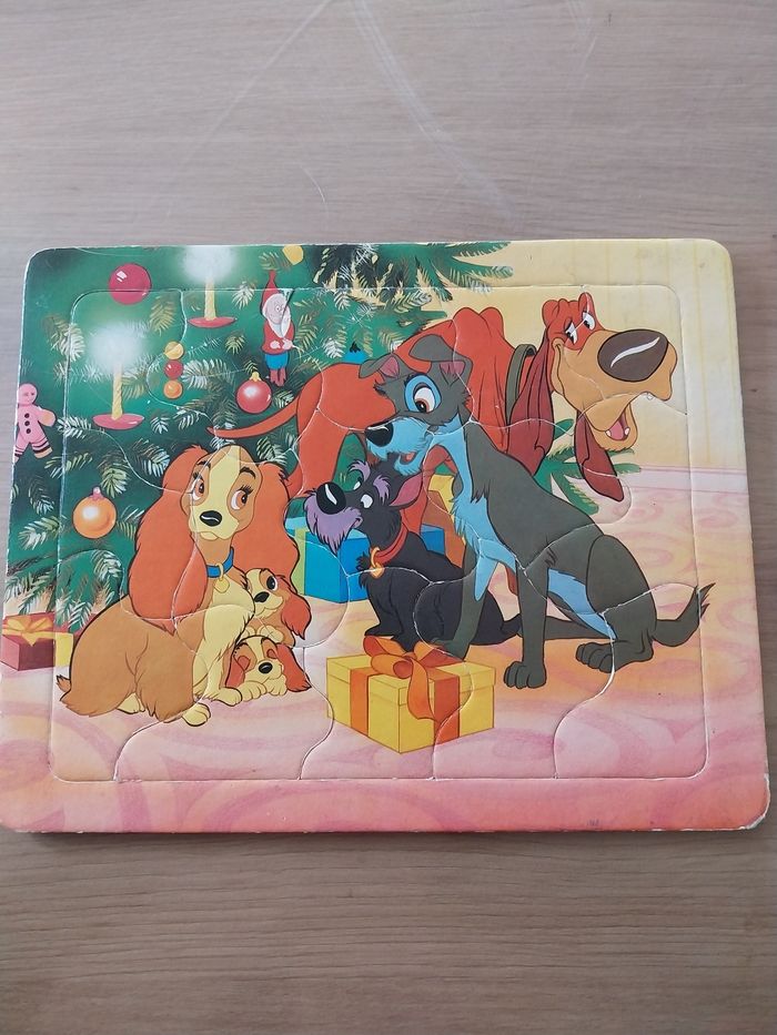 Puzzle la belle et le clochard