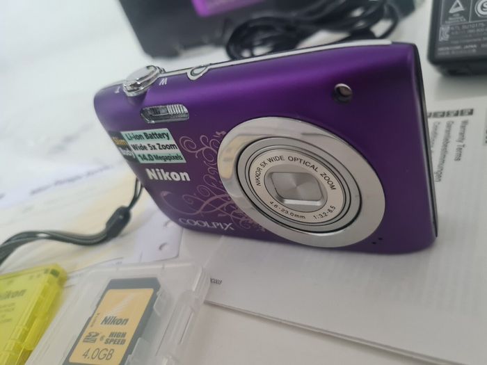 Appareil photo numérique compact Nikon COOLPIX S2600 Violet - photo numéro 2