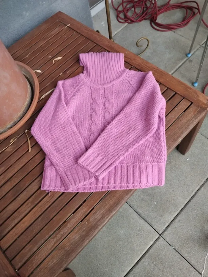 Pull col roulé enfant - photo numéro 2