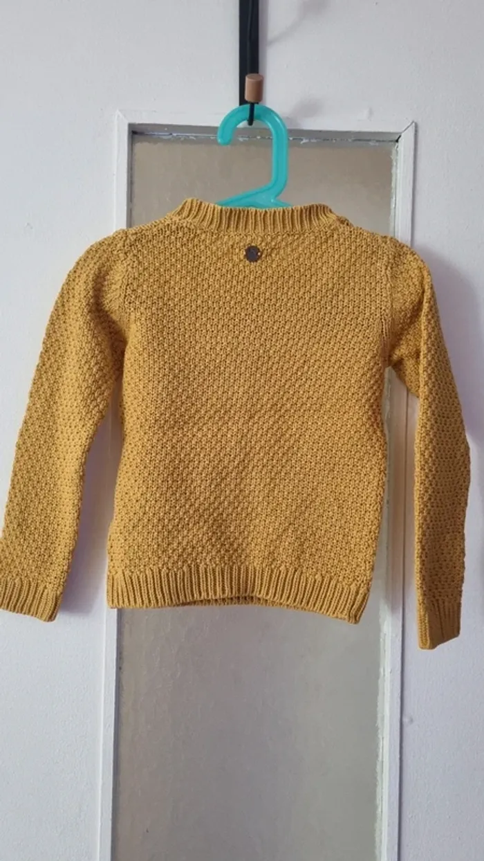 Pull moutarde taille 5 ans creeks - photo numéro 6