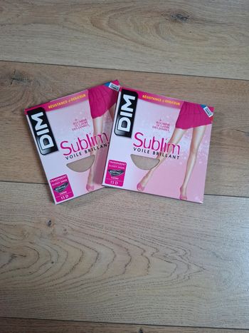 Collants dim sublim 15D taille 2 couleur capri neuf
